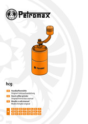 Petromax hcg Original Instruction Manual