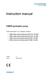 VWR 181-0593 Instruction Manual