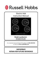 Russell Hobbs RH60EH412B Instruction Manual