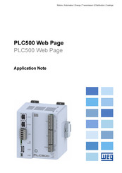 WEG PLC500 Application Note