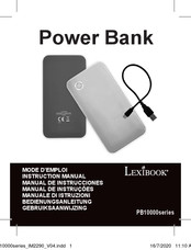 LEXIBOOK PB10000 Series Instruction Manual