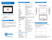 Renu Electronics WP6101TN Plus Quick Start Manual