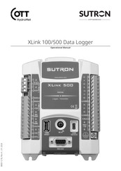 OTT HydroMet SUTRON XLINK 500 Operational Manual