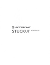 Scosche StuckUp Manual