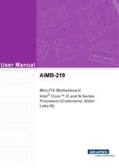Advantech AIMB-219 User Manual
