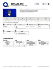 Q-tran QOM-eLED+DMX Installation Manual