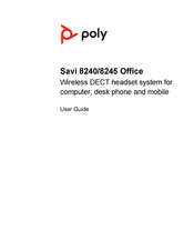 Poly Savi 8245 Office User Manual