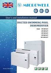 MICROWELL DRY 500 DUCT User And Installation Manual