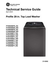 Haier GE PTW705BST WS Series Technical Service Manual