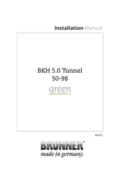 Brunner green BKH 5.0 50-98 Installation Manual