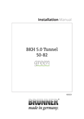 Brunner green BKH 5.0 50-82 Installation Manual