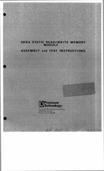 Processor Technology 8KRA Assembly And Test Instructions