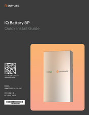 enphase IQ Battery 5P Quick Install Manual