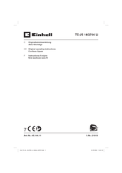 EINHELL TC-JS 18/2700 Li Original Operating Instructions