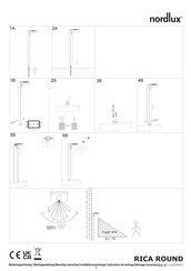 nordlux RICA 2118158003 Mounting Instruction