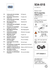 Cruz 934-515 Assembly Instructions Manual