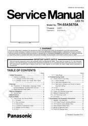 Panasonic TH-55AS670A Service Manual