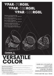Contest VERSATILE COLOR VPAR-70RGBL User Manual