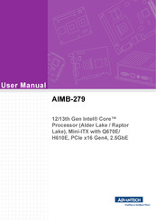 Advantech AIMB-279 User Manual