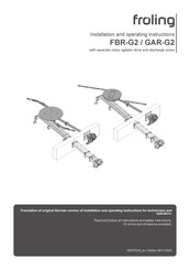 Fröling FBR-G2 Installation And Operating Instructions Manual