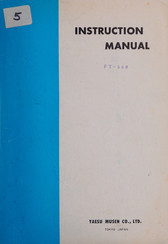 Yaesu FT-560 Instruction Manual