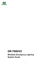 Autronica GR-7600/V2 System Manual