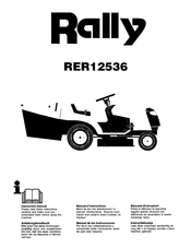Rally RER12536 Instruction Manual