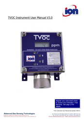 ION TVOC Instrument User Manual