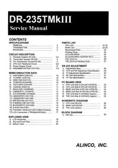 Alinco DR-235TMkIIT Service Manual