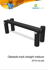 BOERPLAY Obstacle track straight medium Manual