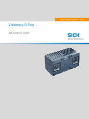 SICK Visionary-B Two Operating Instructions Manual
