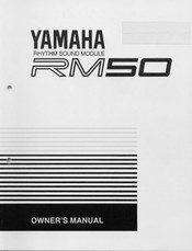 Yamaha RM-50 Owner's Manual