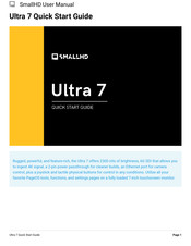 Small HD Ultra 7 Quick Start Manual