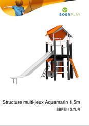 BOERPLAY Structure multi-jeux Aquamarin 1,5m Installation Instructions Manual