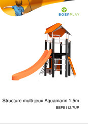 BOERPLAY Structure multi-jeux Aquamarin 1,5m Installation Instructions Manual