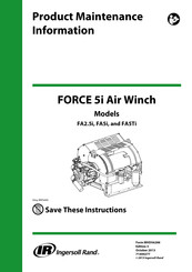 Ingersoll-Rand FA5Ti-CE Product Maintenance Information