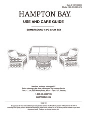 HAMPTON BAY 1007468634 Use And Care Manual