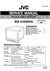 JVC BM-H2000PN Service Manual
