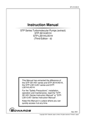Edwards STP-L451H Instruction Manual