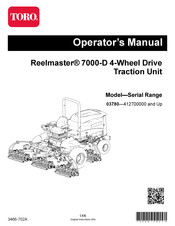 Toro Reelmaster 7000-D Operator's Manual