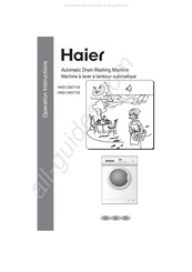 Haier HNS1260TVE Operation Instructions Manual