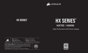 Corsair 80 PLUS Platinum HX850 Manual
