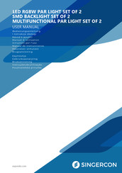 Singercon LED-100 User Manual