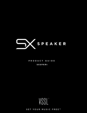 VSSL SXSPKRt Product Manual