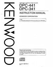 Kenwood DPC-441 Instruction Manual