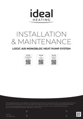 Ideal Heating Logic Air DHW IDEPLUHP300DUOPPSZ Installation & Maintenance