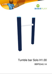 BOERPLAY Tumble bar Solo H1.00 Manual