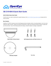 OpenEye OE-C1014D4-S Quick Start Manual