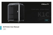 Creality K1C User Manual