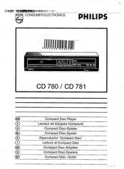 Philips CD 780 Manual